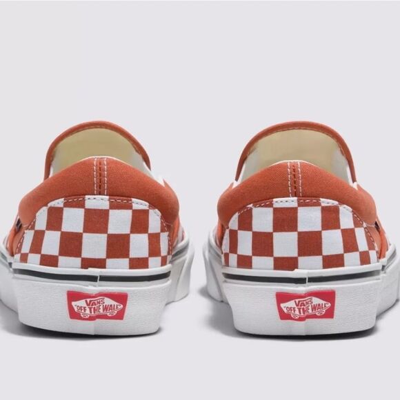 Vans Classic Slip-On Color Theory Checkerboard Bossa Nova Shoes - Picture 5 of 11